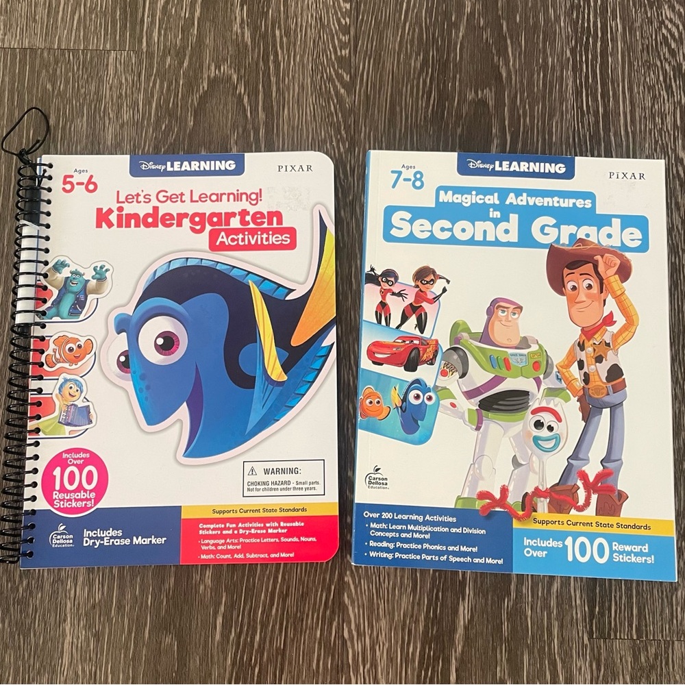 Disney Let's Get Learning Magical Adventures Dory Nemo Toy Story Book